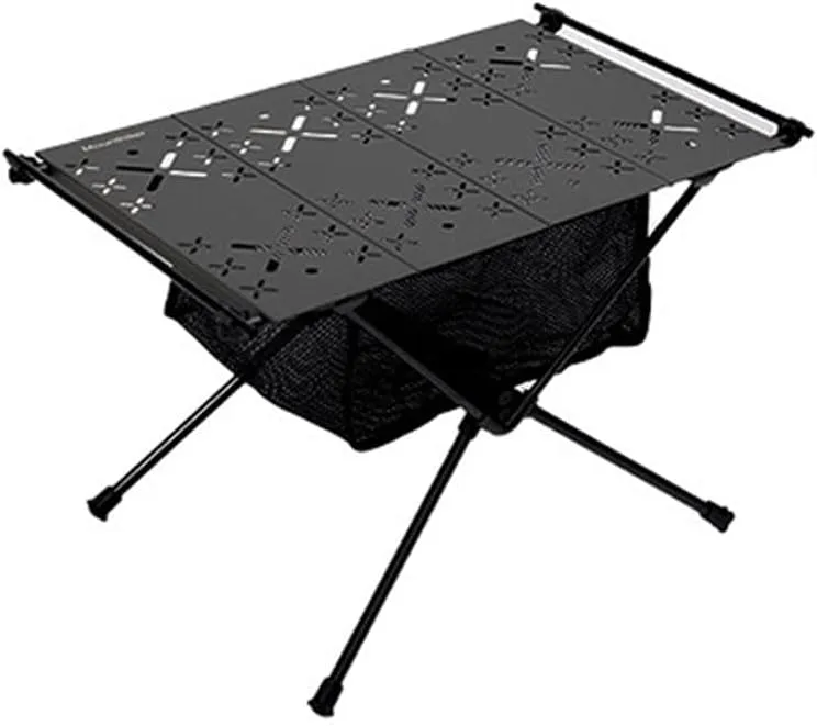 Camping Folding Table Outdoor Camping Table Aluminum Alloy Lightweight Folding Table Portable Picnic Table with Carry Bag for Outdoor Camping BBQ Travel