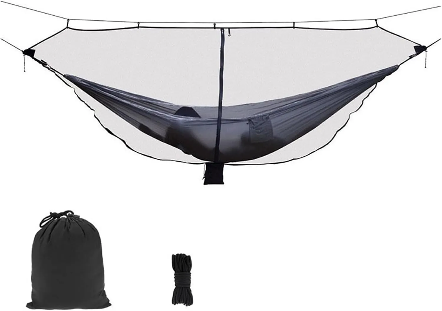 Camping Hammock Large Camping Hammock Bug Net Fits Hammocks Lightweight Hammock Netting Fast and Easy Set Up
