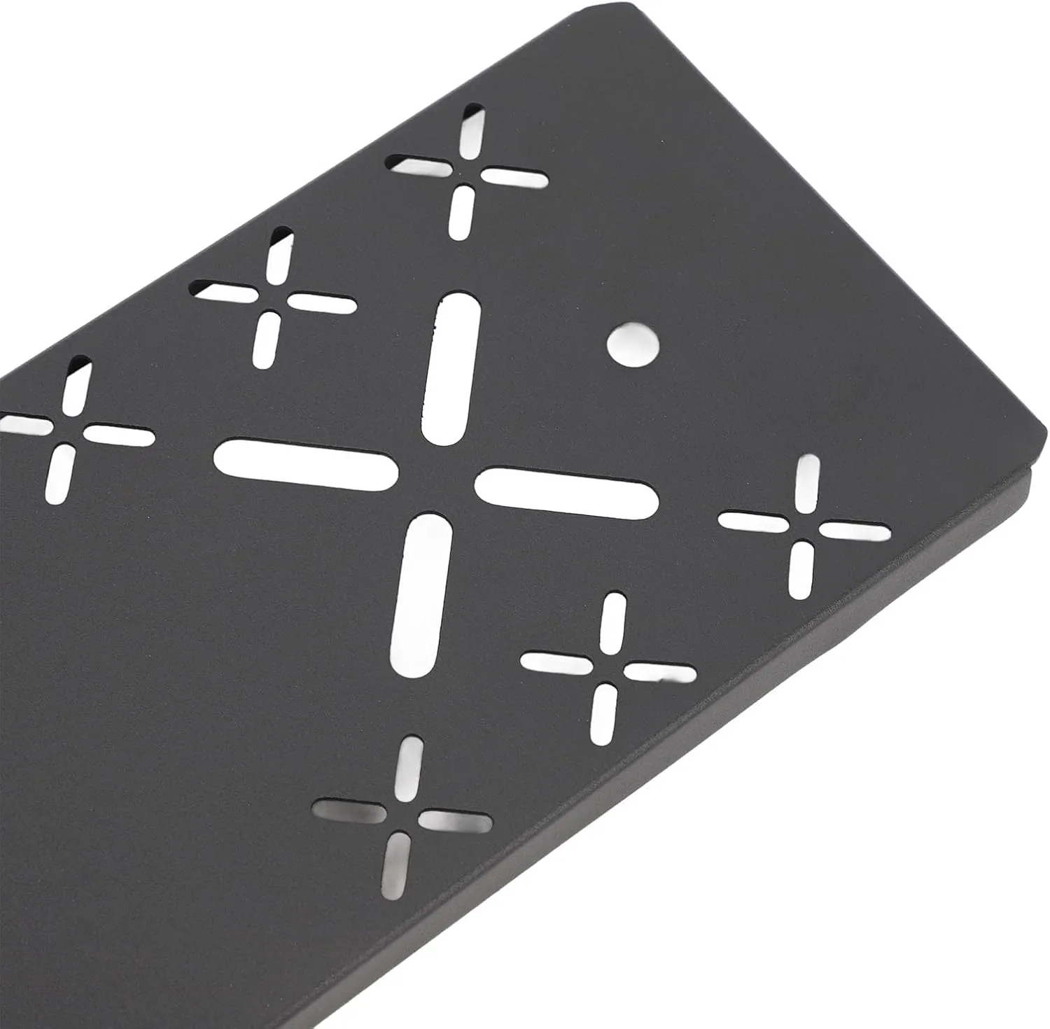 Camping IGT Table Board, 0.5 Unit Lightweight Aluminum Alloy, Detachable Design with Storage Bag, Sand Blasted Black, Multifunctional for Outdoor Use (X Board)