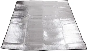 Camping Mat Foam Foil Blanket Aluminum Insulation Foam Foil Mat Sleeping Pad Thermal Outdoor Tent Footprint Reflecting