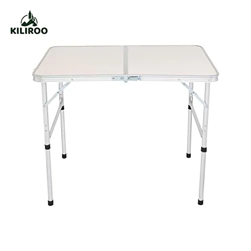 Camping Table 90cms - Silver