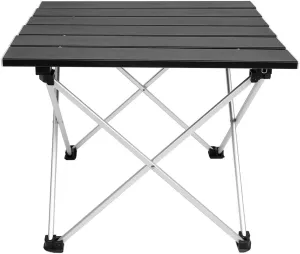 Camping Table, Aluminium Alloy Portable Foldable Folding Table, Folding Table Desk for Outdoor Beach Picnic Backyards BBQ