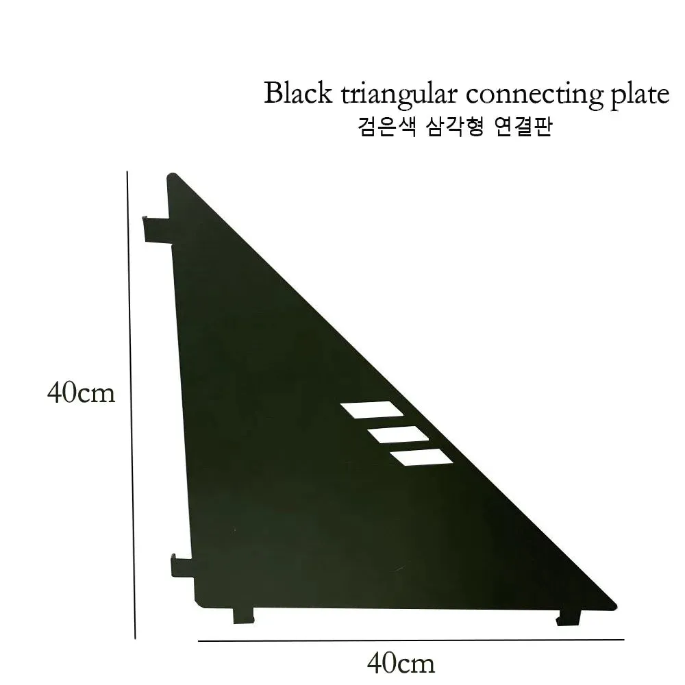 Camping Table Aluminum Alloy Folding Table with Carrying Bag - Lightweight Outdoor Desk for Picnic, Camping, Tactical Use