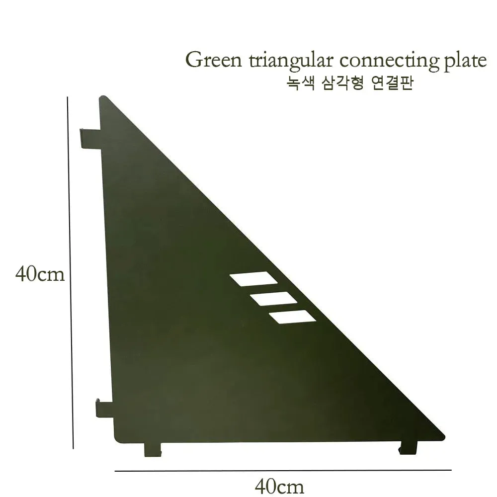 Camping Table Aluminum Alloy Folding Table with Carrying Bag - Lightweight Outdoor Desk for Picnic, Camping, Tactical Use