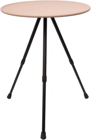 Camping Table Aluminum Alloy Outdoor Table Telescopic Adjustable Round Table Camping Lightweight for Travel Hiking BBQ