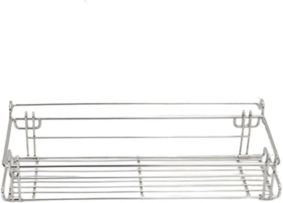 Camping Table Drain Basket, Stainless Steel Folding Tableside Hanger Storage Rack, Outdoor For IGT Table Accessories For Outdoor Camping Picnics Barbecue Home Use