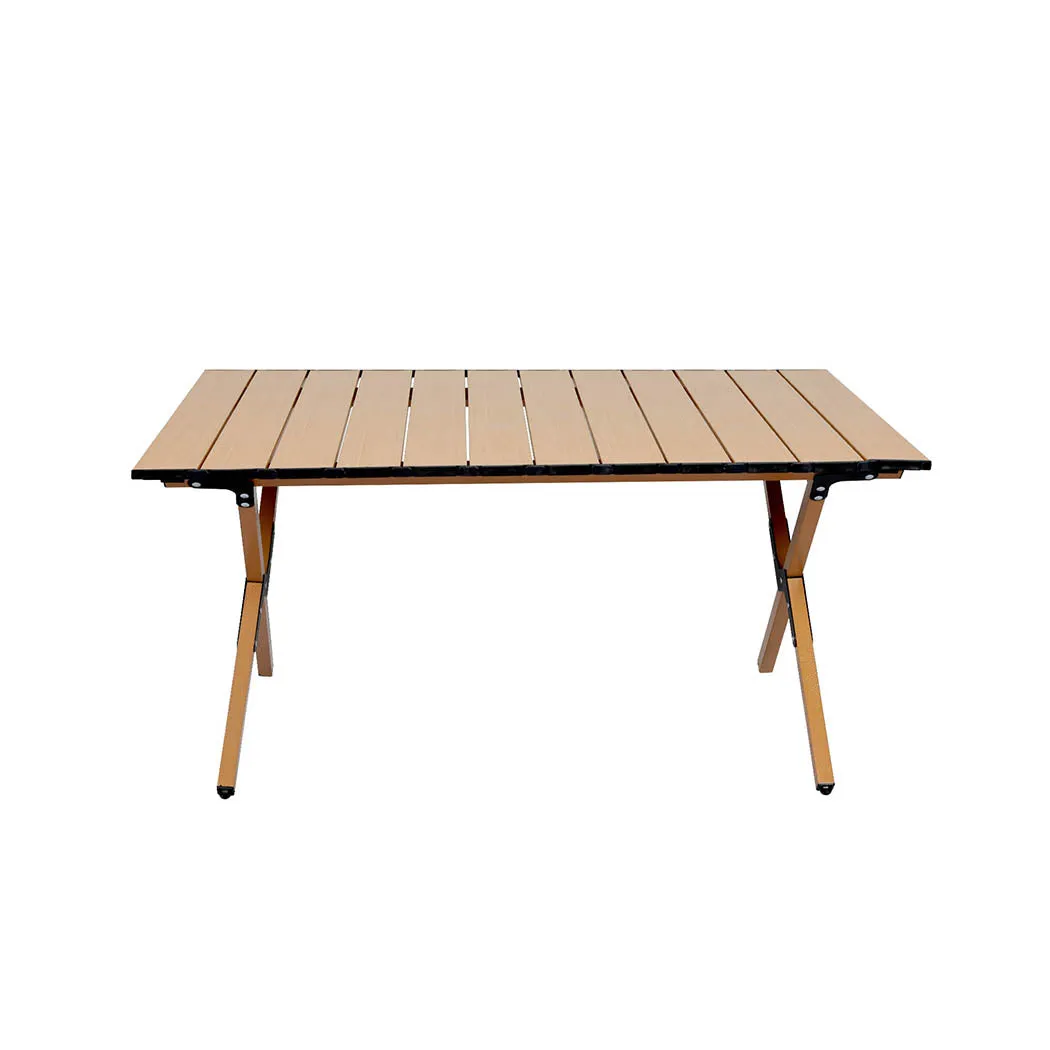 Camping Table Folding Portable Picnic Outdoor Egg Roll Foldable BBQ Desk