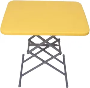 Camping Table Folding Table Outdoor Table Folding Table Adjustable Height Portable Table for Camping Dining Indoor Outdoor Folding Camping Table