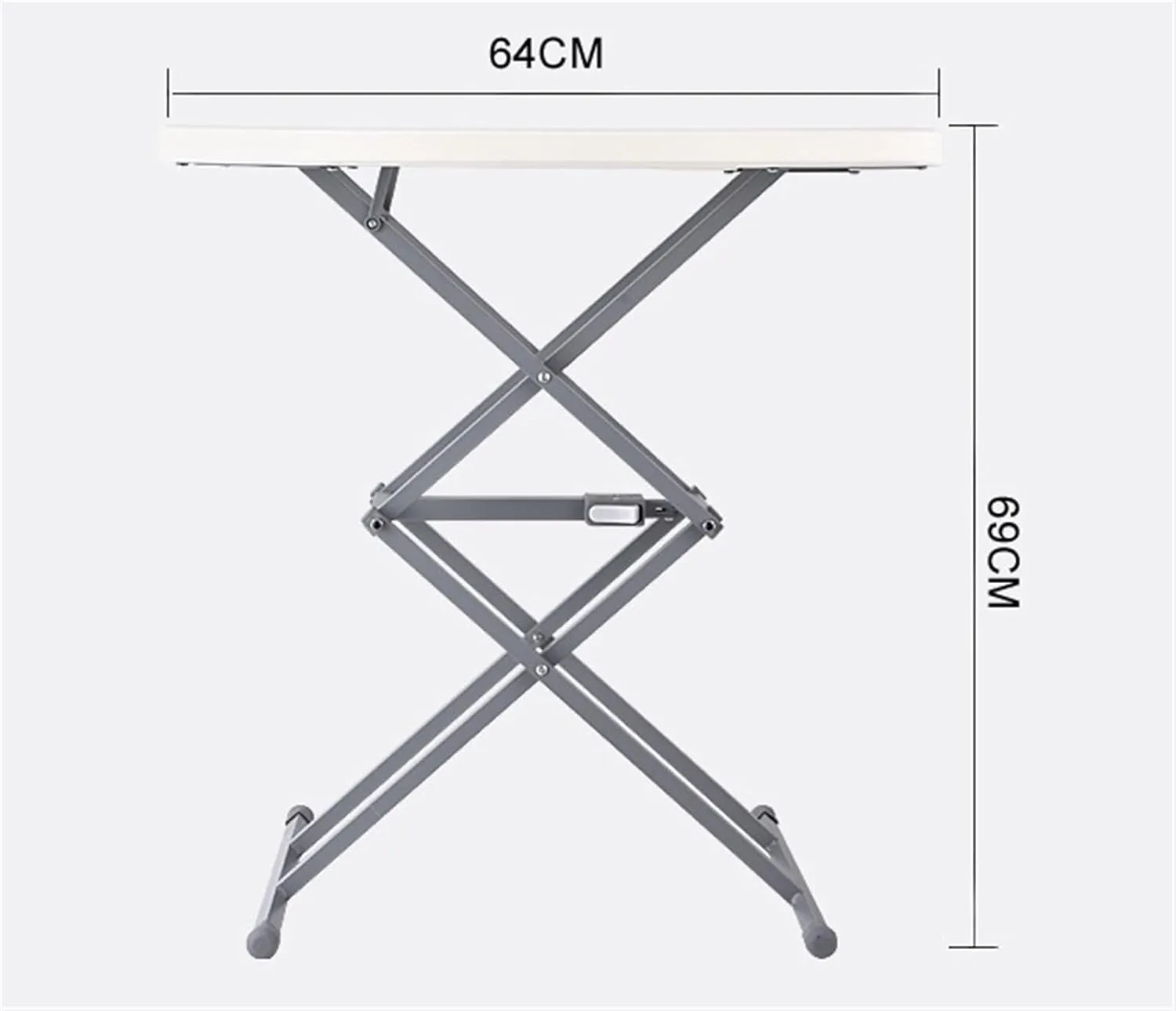 Camping Table Folding Table Outdoor Table Folding Table Adjustable Height Portable Table for Camping Dining Indoor Outdoor Folding Camping Table