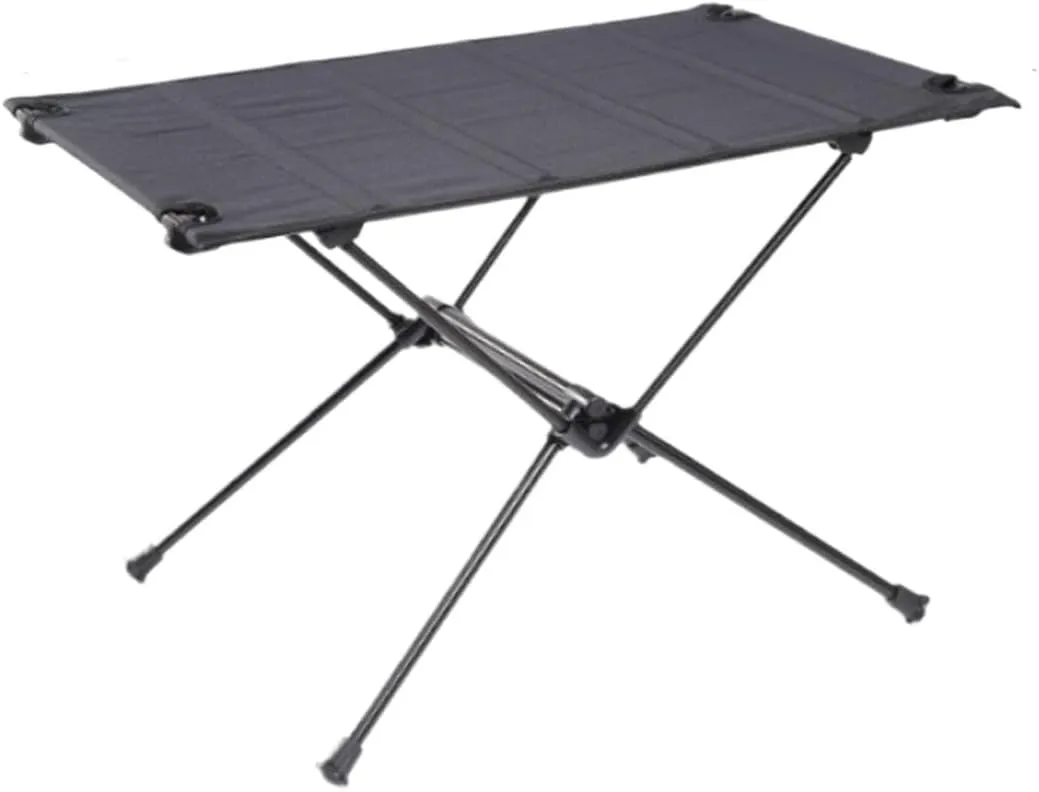 Camping Table Folding Tables Portable Camping Table Folding Side Table Aluminum for Outdoor Travel Hiking Picnic Table Foldable Table, 60*40*39.5cm, Black