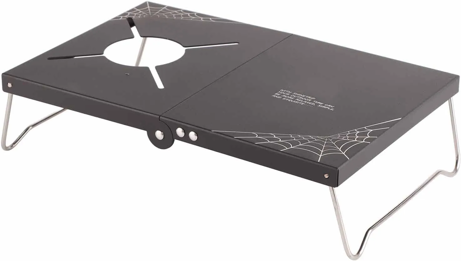 Camping Table, Outdoor Mini Foldable Camping Table, Folding Beach Table, Picnic Table Aluminum Alloy Foldable Portable Mini Camping Stove Table with Storage Bag for Outdoor
