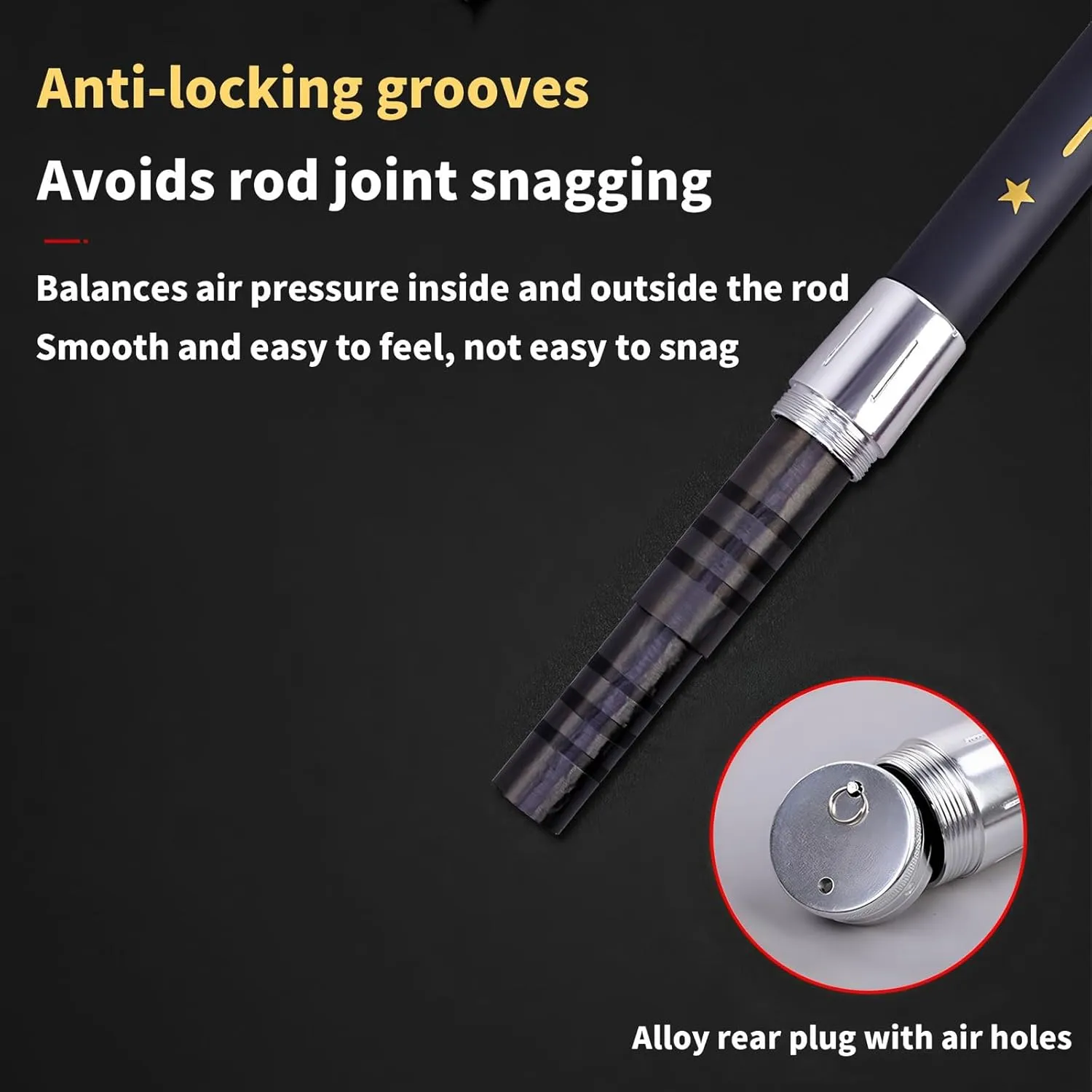 Carbon Fiber Ultralight Fishing Rod 8-16M Portable Telescopic Fishing Pole CañA De Pescar for Reservoirs Ponds