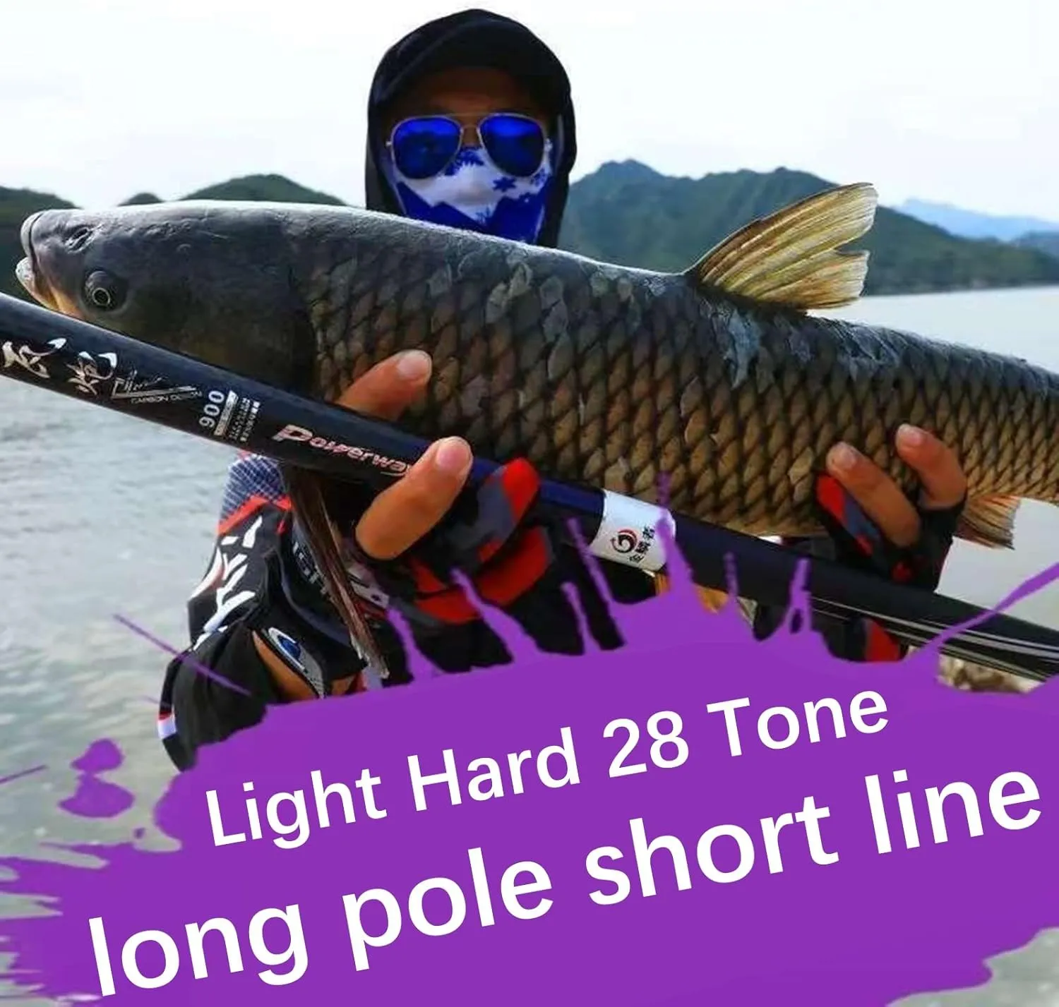 Carbon Fishing Pole 8-16m Fishing Rod Telescopic Long Ultralight Travel Fishing Rod,for Carp Freshwater & Saltwater Fishing Pole