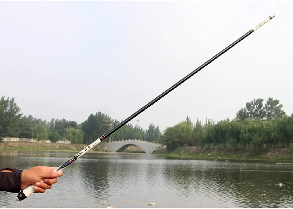 Carbon Fishing Rod Telescopic Carp Rods Super Hard Ultralight 19 Tone 2.7m 3.6m 3.9m 4.5m 4.8m 5.4m 6.3m Rivers Lakes Reservoirs Streams