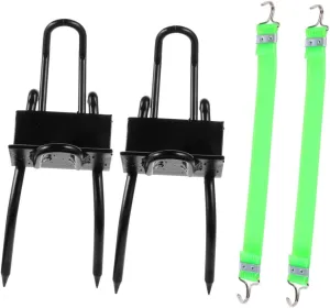 Carbon Steel Tree Climbing Spikes Shoes Non Slip Claw Style Foot Plate Safe Stable for Arborist Tree Work Outdoor Climbing Equipment Up to Weight Capacity