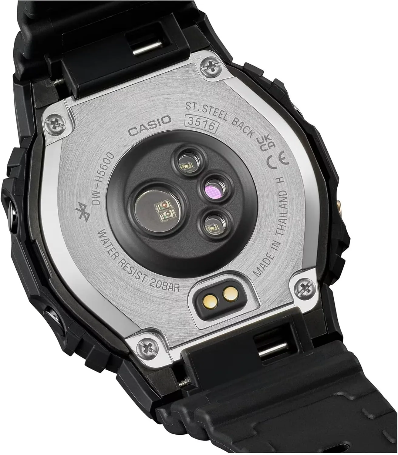 Casio Men's G-Shock Move DW-H5600 Series, Multisport (Run, Walking, Gym Workout), Heart Rate Watch