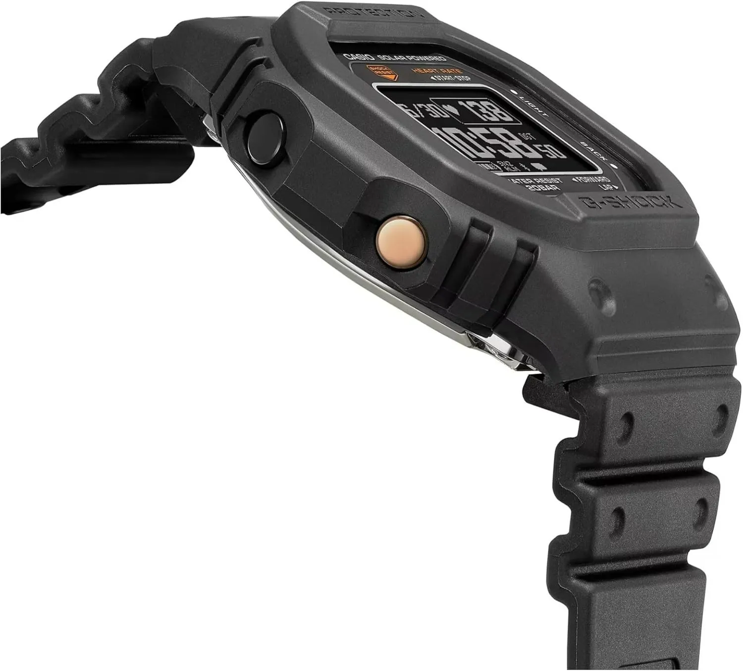 Casio Men's G-Shock Move DW-H5600 Series, Multisport (Run, Walking, Gym Workout), Heart Rate Watch