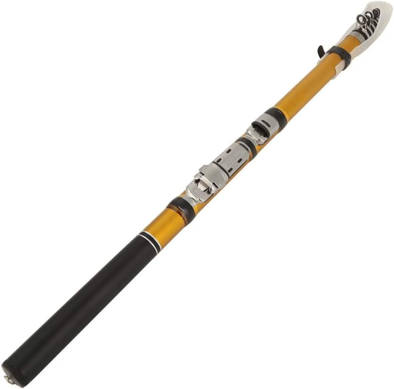 Casting Fishing Rod, Telescopic Fishing Pole, Gold Glass Fiber for Fishing Tackle Sea Fishing Rock Fishing(3.0)