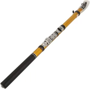 Casting Fishing Rod, Telescopic Fishing Pole, Gold Glass Fiber for Fishing Tackle Sea Fishing Rock Fishing(3.0)