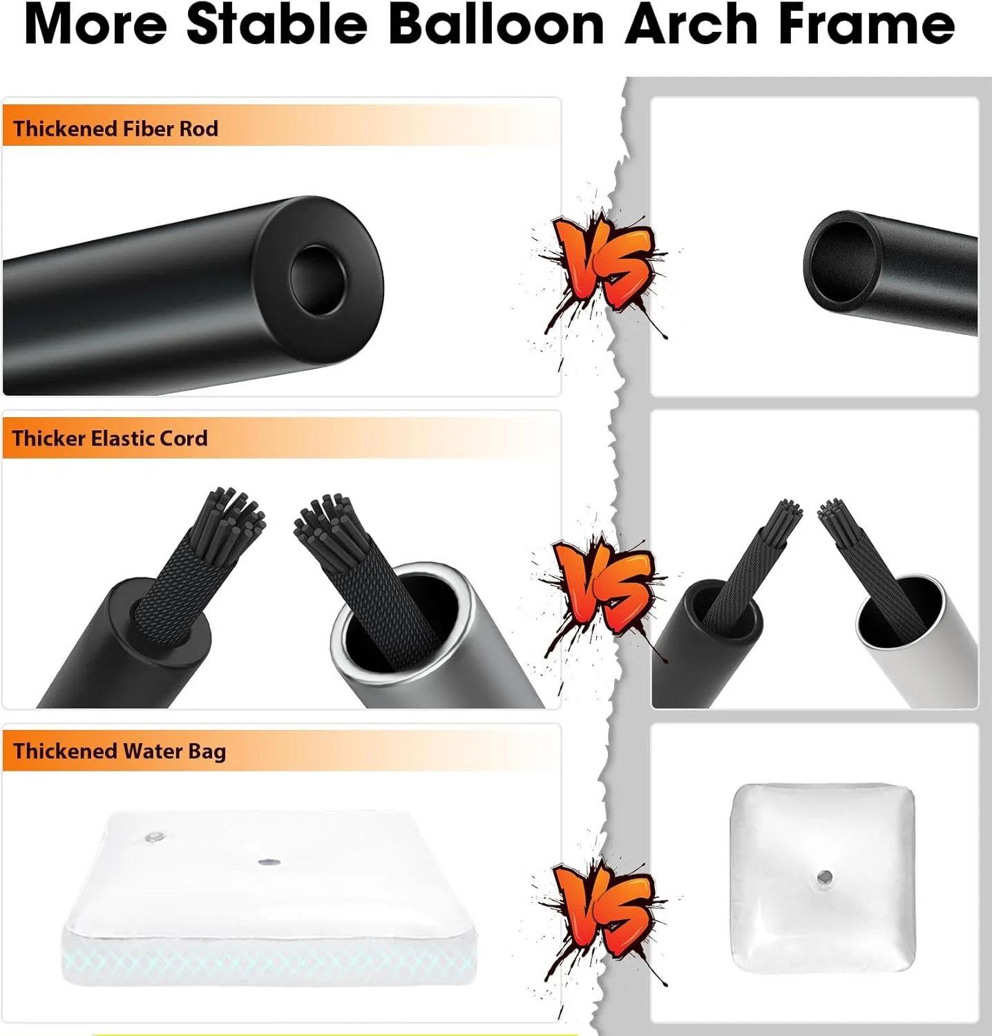 Chamvis Balloon Arch Kit, 9FT Height & 10FT Width Adjustable Balloon Arch Stand Frame Garden Arbors: Plant Support Stand for Wedding Baby Shower Birthday Garden Arbors Photo Backdrop
