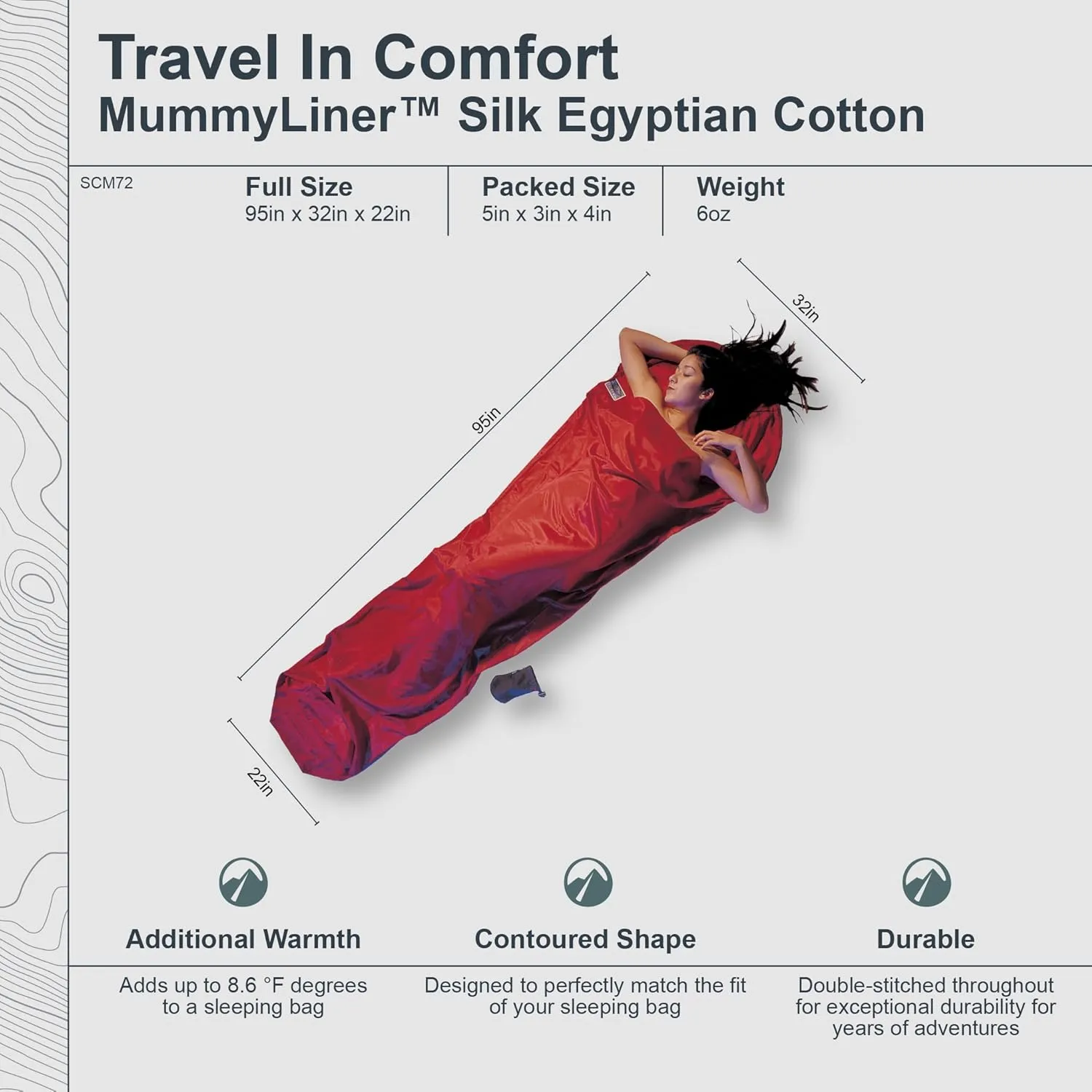 COCOON - Premium - MummyLiner Silk Egyptian Cotton