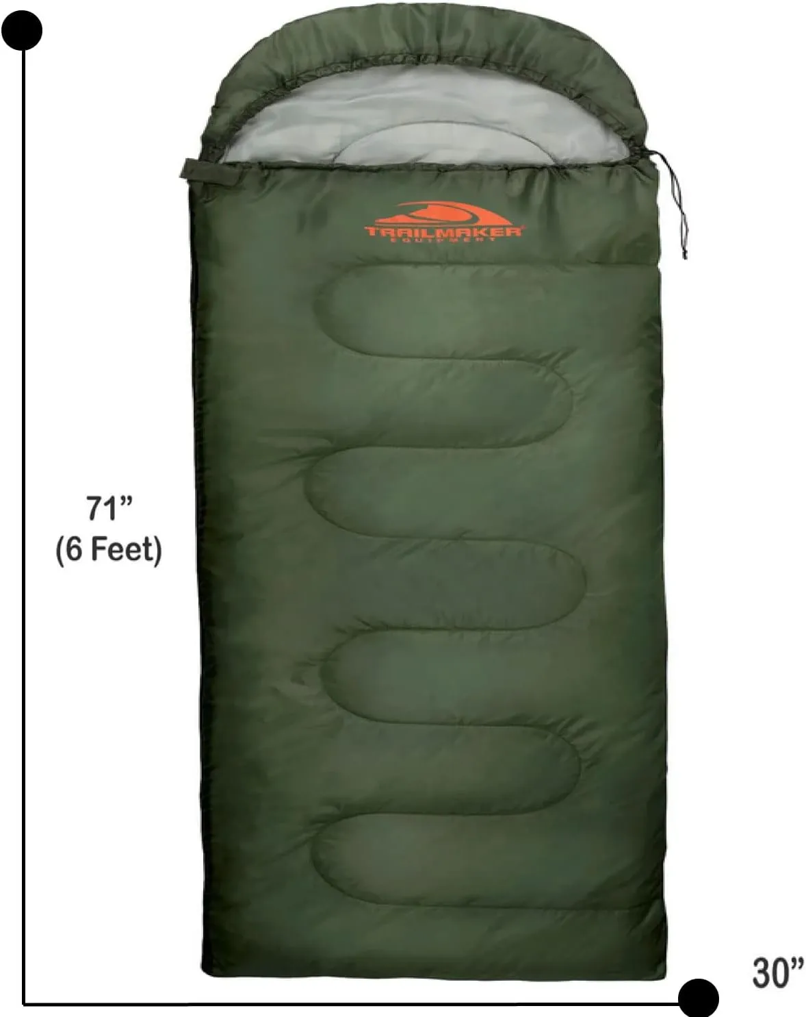 Cold Weather Sleeping Bag for Adults, Teens, Kids, Hooded Sleeping Bag with Compression Sack for Camping, Backpacking, Extreme Cold, Indoors or Outdoors