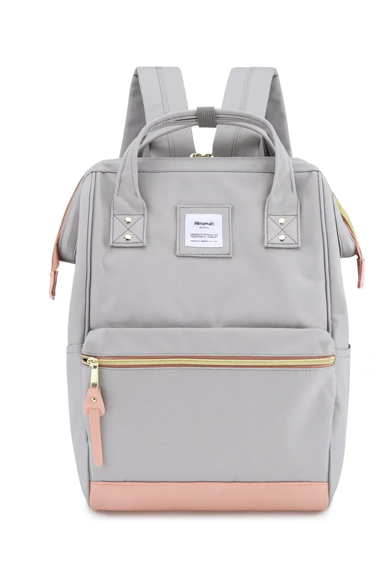 COLLEGE STUDENTS BACKPACK LAVENDER 123-GREY