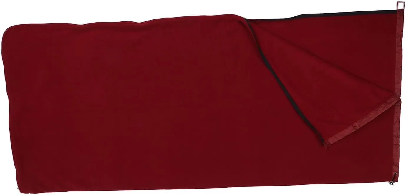 Comfortable Sleeping Bag Blanket, Ultra Thick Travel Blanket, Soft Outdoor Liner for Hiking, Camping, Backpacking, and Travel – Machine Washable and Lightweight