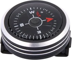 Compass Hiking, Portable Watch Strap Button Compass for Bracelet Outdoor Camping Durable Watch Compass Camping Accessories Compass