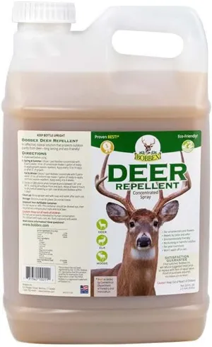 Concentrated Deer Repellent - Bobbex | Deer, Elk, and Moose Deterrent Concentrate (2.5 gal.) YF-43QX-BOCA