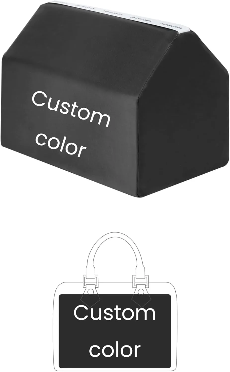 Custom Speedy Bag Pillow Insert, Purse Shaper Compatible with LV Speedy Bags, Luxury Handbag Filler with Silky Satin Surface and Soft Memory Foam Inner (Custom Color)