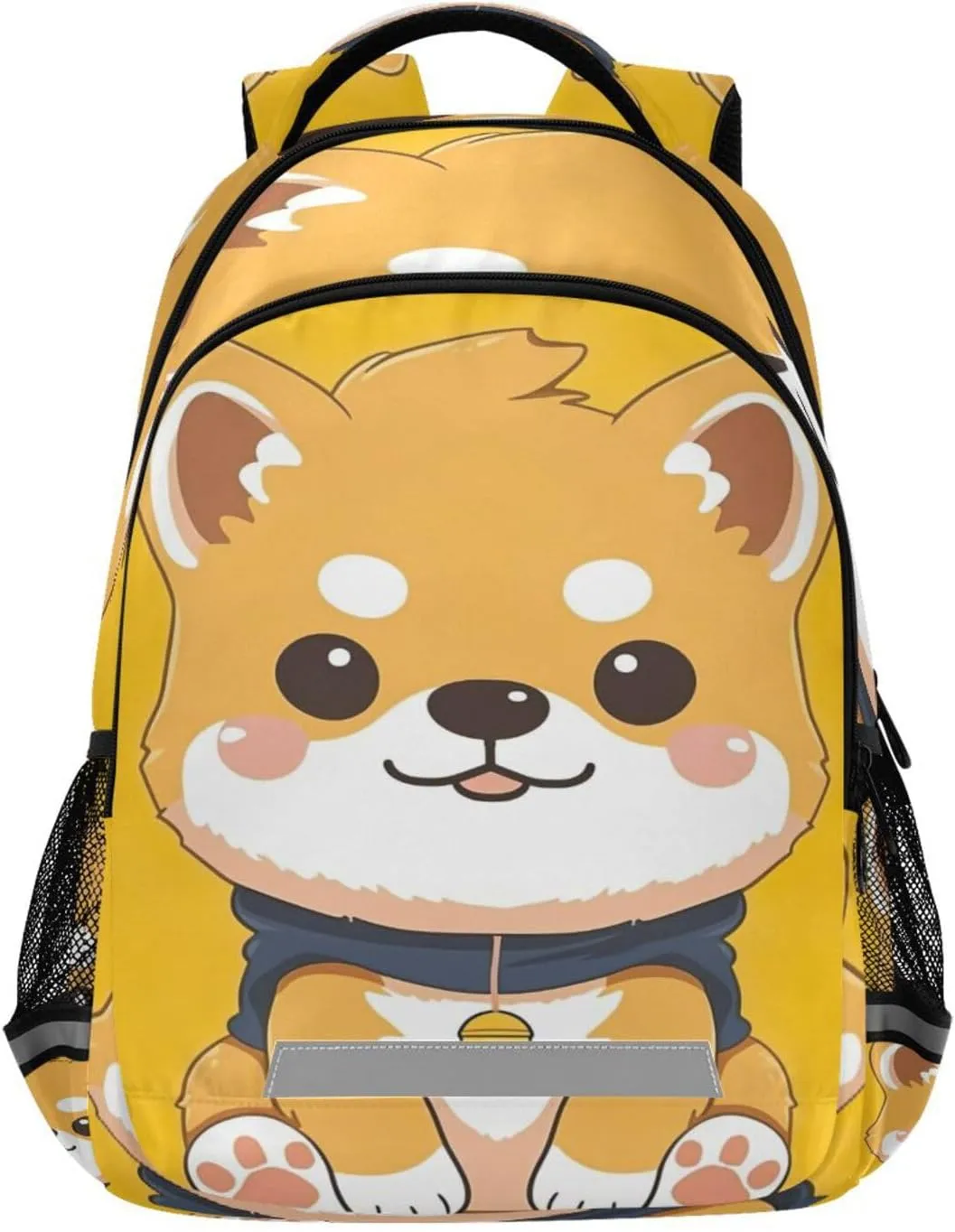 Cute Kawaii Dog Design Waterproof Backpack - Casual Outdoor Sports Daypack with Ergonomic Shoulder Straps#818