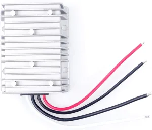 DC 36V 48V (DC 30V - 60V Inputs) Step Down to DC 12V 30A (35A MAX) 360W Truck Car Power Supply Adapter Converter Reducer Regulator for Auto Car Truck Vehicle Boat Solar System etc.