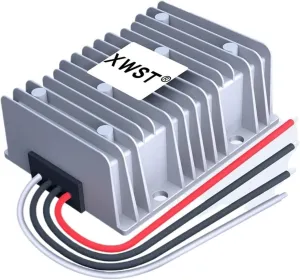 DC DC Converter 12V to 19V Boost Power Supply 20A 25A 28A Voltage Regulator Solar Inverter Waterproof Module(28A Aluminum XL)