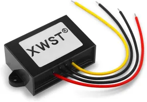 DC DC Converter 48V60V to 36V Step Down Voltage Regulator 1-60A Buck Power Reducer Inverter Module Waterproof for Solar(13A Aluminum L,60V-36V)