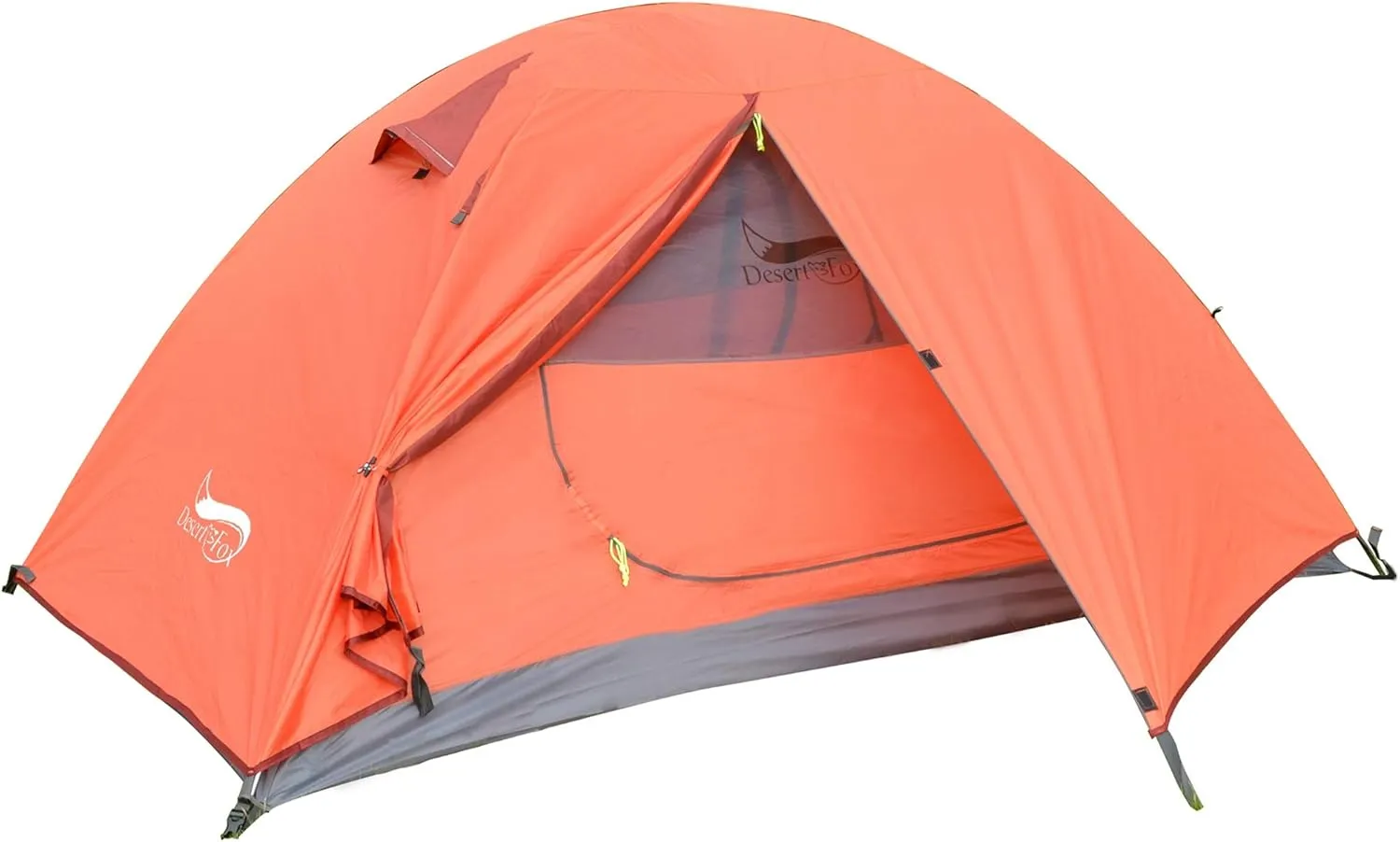 DESERT & FOX Camping Tents 1/2/3 Person,Outdoor Lightweight Backpacking Tent Waterproof 3 Season Tent for Family Hiking Hunting Mountaineering Travel