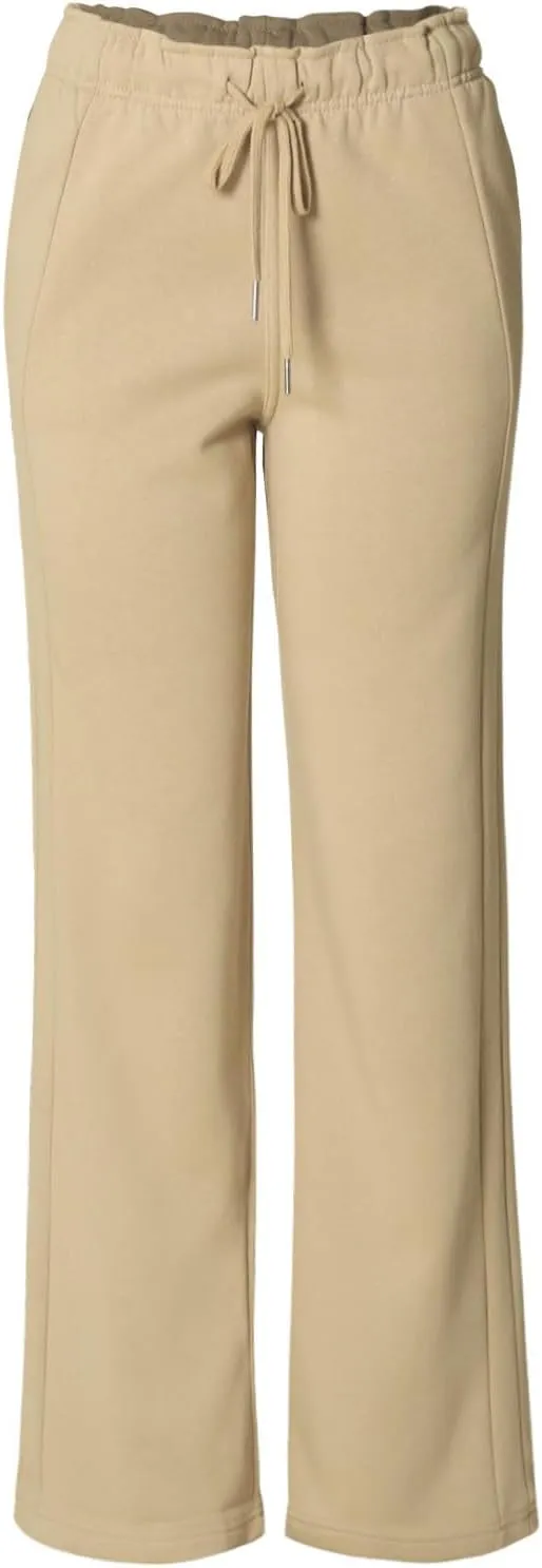 Design by Olivia Women's Sweatpants Baggy Wide Fleece Lined Straight Leg Pants Athletic Jogger