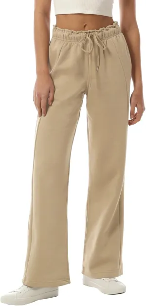 Design by Olivia Women's Sweatpants Baggy Wide Fleece Lined Straight Leg Pants Athletic Jogger