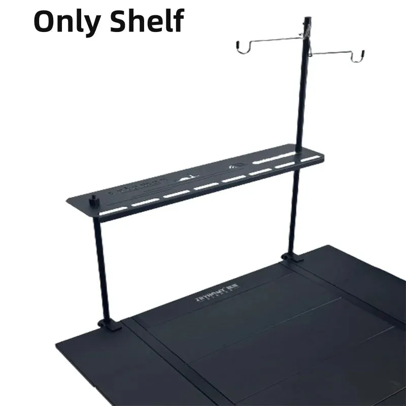 Detachable Barbecue Multifunctional Table IGT Extended Picnic Table Camping Lifting Table Household 3-unit Aluminum Alloy Table