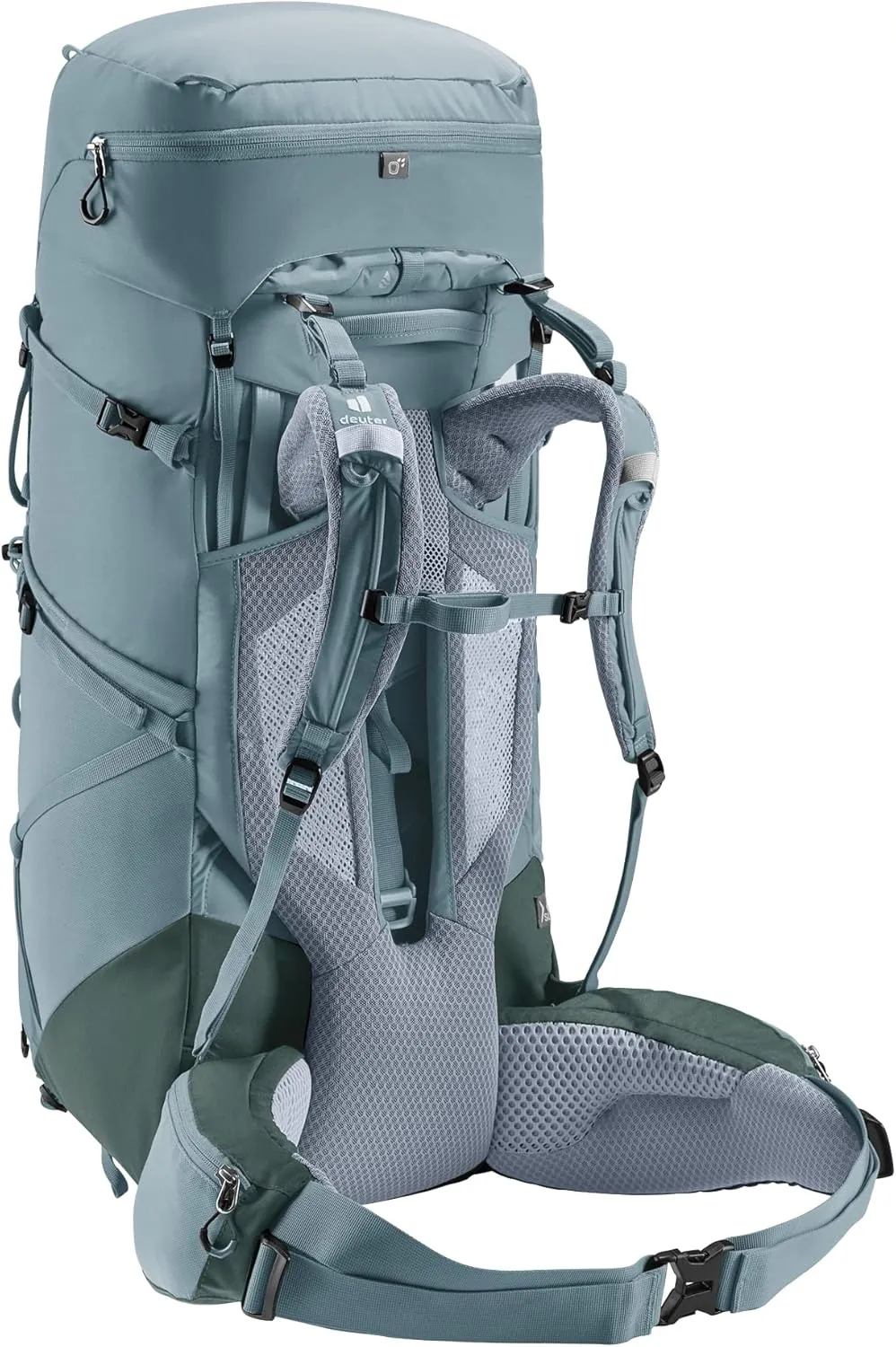 Deuter Women's Aircontact Core 45 10L SL Hiking Backpack - Shale-Ivy