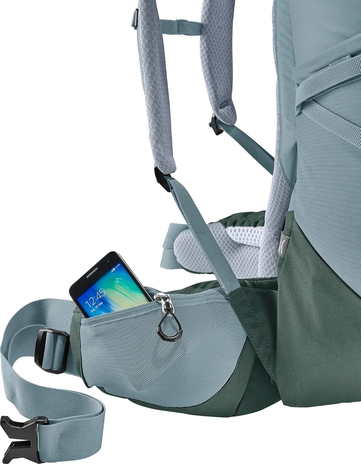Deuter Women's Aircontact Core 45 10L SL Hiking Backpack - Shale-Ivy