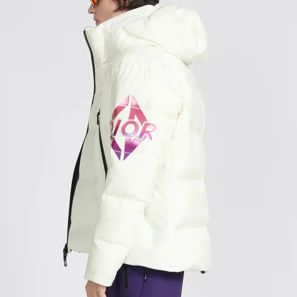 DIOR AND DESCENTE HOODED DOWN JACKET