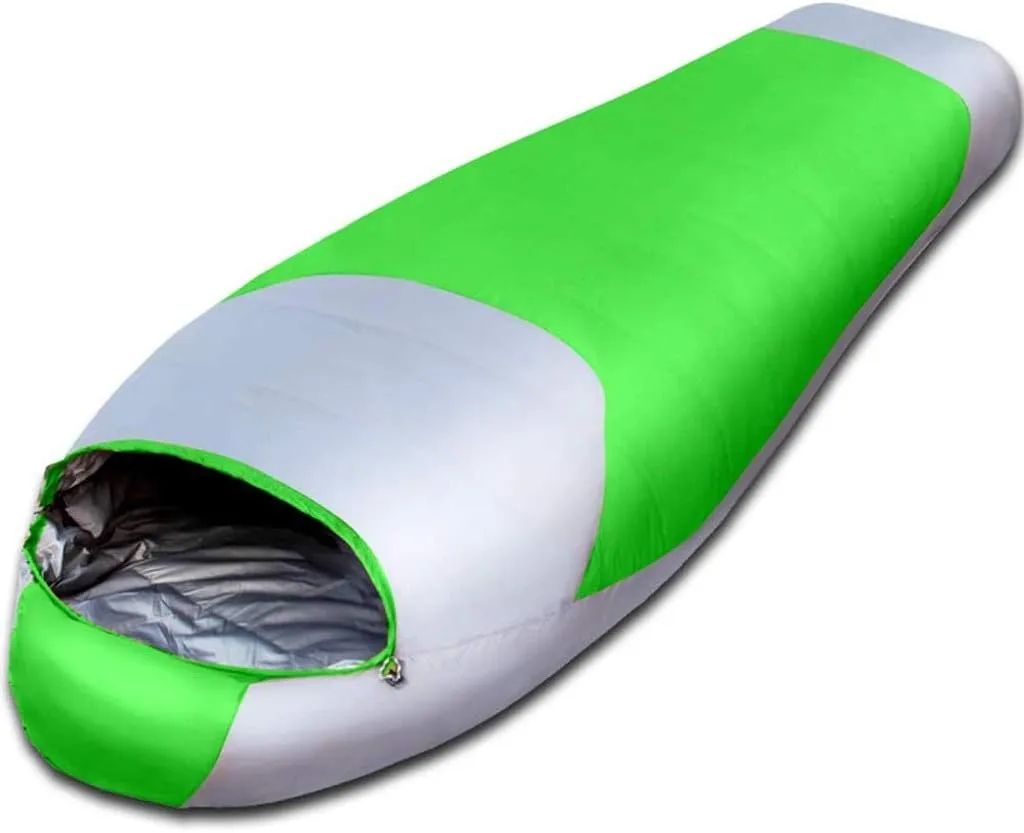 Down Sleeping Bag, Lightweight Men and Women Mummy Bag Designed for Backpacking