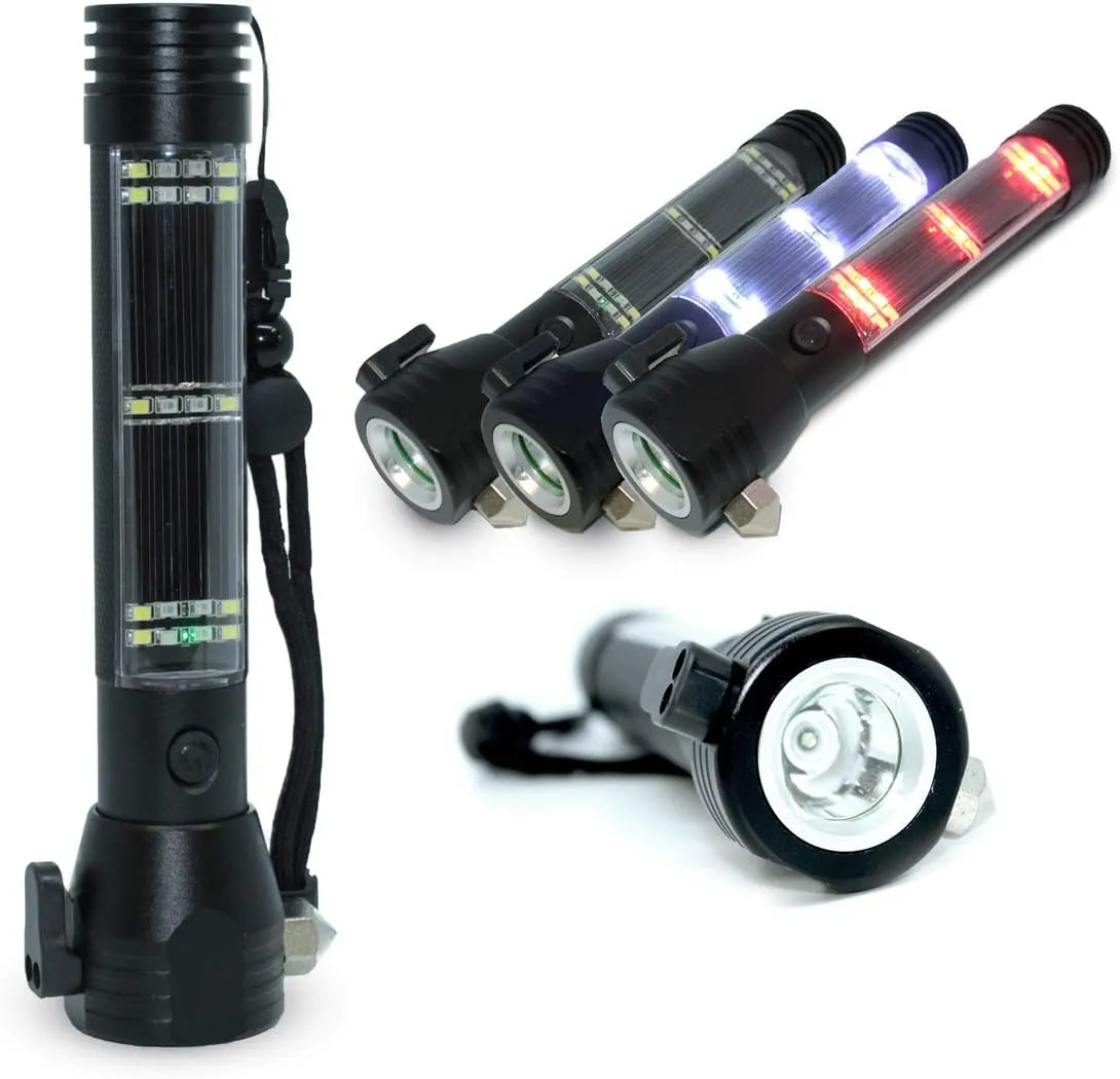 Driver Defender - Ultimate Auto Emergency Flashlight Tool & USB Power Bank
