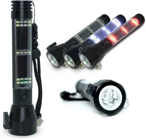 Driver Defender - Ultimate Auto Emergency Flashlight Tool & USB Power Bank