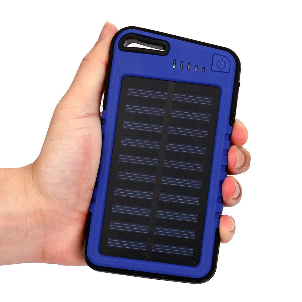Dual-USB Waterproof Solar Power Battery Charger For All Phones - Free Product, Just Cover Shipping