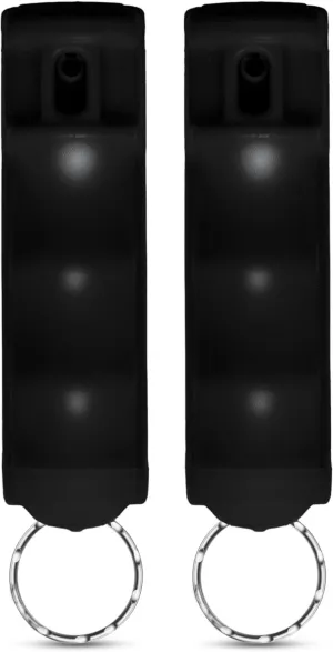 Duke Direct Stream Pepper Spray for Women, Self Defense Spray, Pink Pepper Spray, Gel Pepper Spray for Women, Military Grade Pepper Spray, Womens Pepper Spray Full Axis (360°) - Flip Top Safety