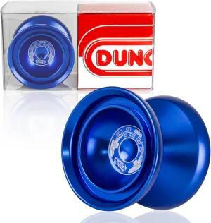 Duncan Toys Windrunner Yo-Yo [Blue] - Unresponsive Pro Level Aluminum Yo-Yo with Double Rim, Concave Bearing, SG Sticker Response
