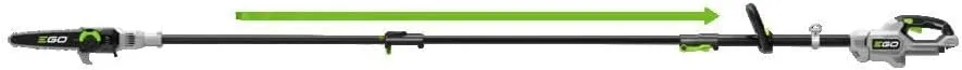 EGO POWER  Pole Saw, Cordless Electric Pole Saw for Tree Trimming with Telescopic LED Cut Line Indicator, Battery and Charger Not Included - PS1000