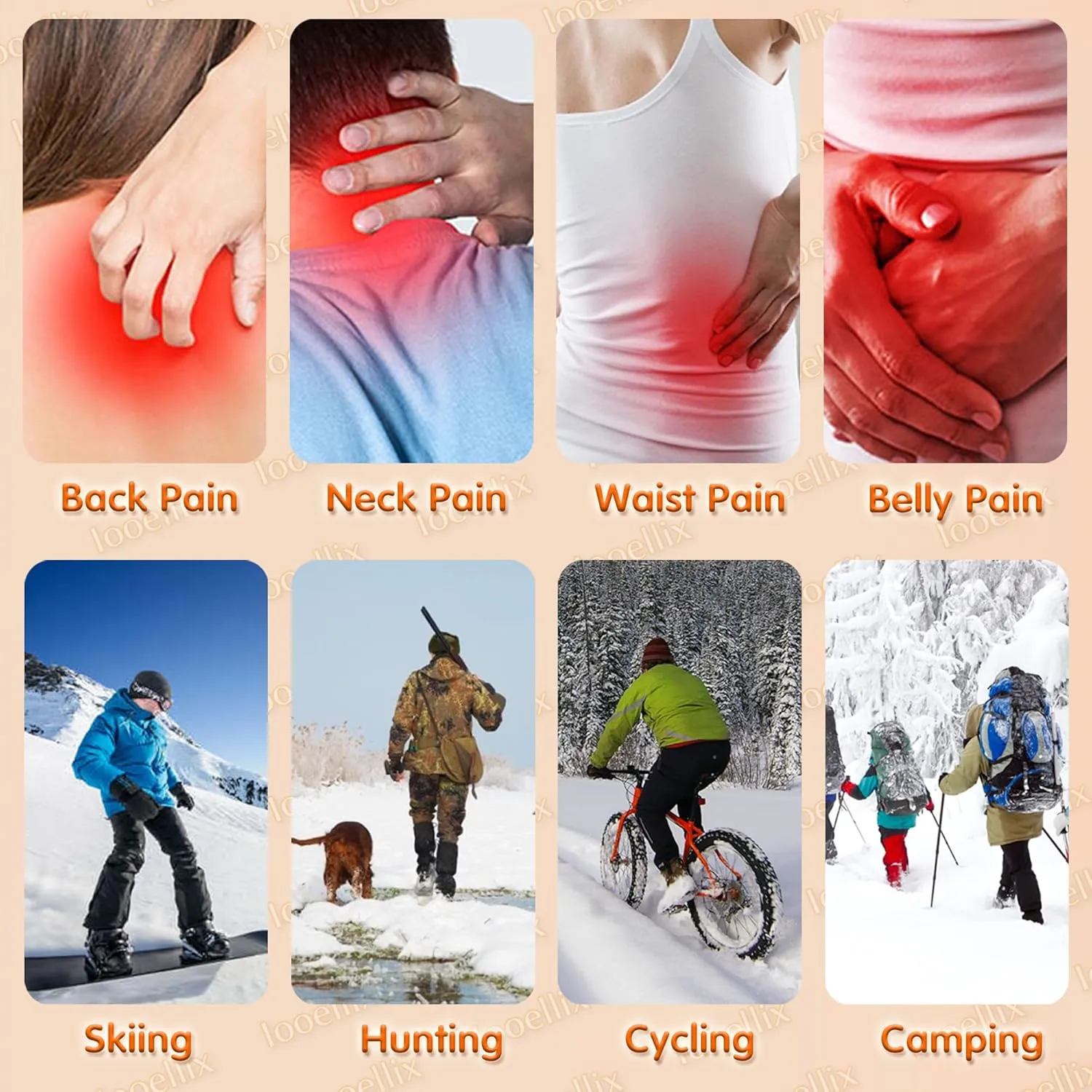 Electric Heating Shirts, Men Women Fleece Liner Thermal Underwears Tops with Dual Switch for Indoor Outdoor